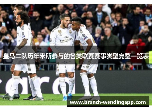 皇马二队历年来所参与的各类联赛赛事类型完整一览表