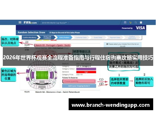 2026年世界杯观赛全流程准备指南与行程住宿购票攻略实用技巧