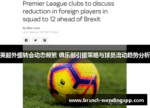 英超外援转会动态频繁 俱乐部引援策略与球员流动趋势分析